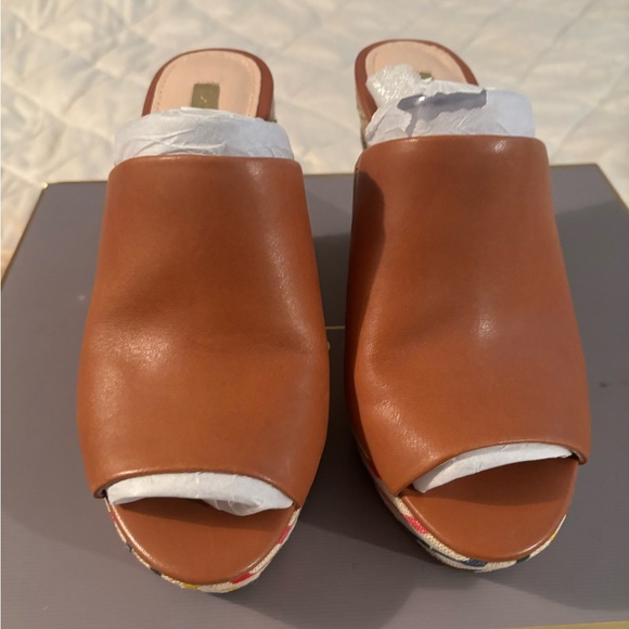 Louise et Cie Shoes - Louise et Cie Brown Leather Wedges